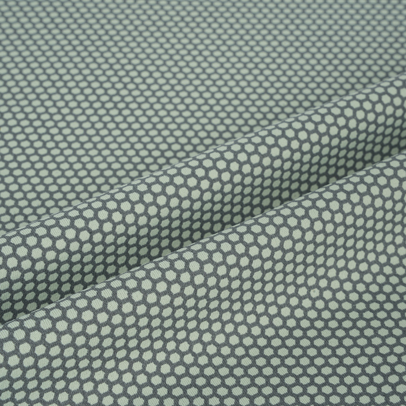Gehn-4 80% nylon 20% spandex anti-bacterial cooling interlock graphene na naka-print na tela