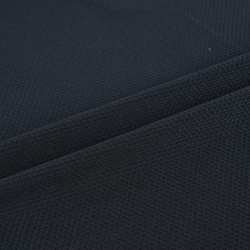 12SP002 100%Poly Short Sleeve Stitching Lining Mesh Tela