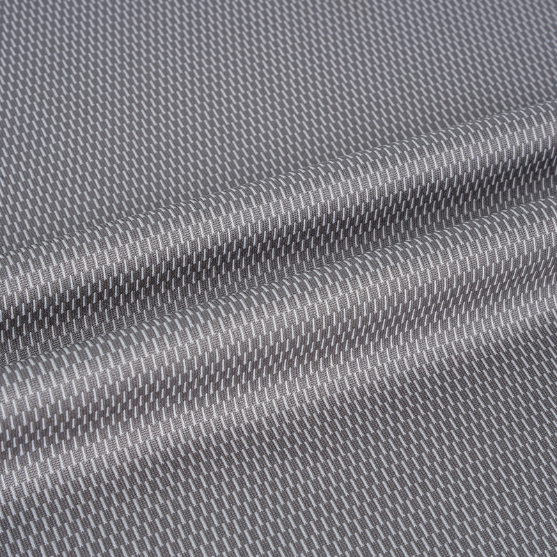 26P104 100%polyester Dalawang kulay ng tono ng hydrophilic pagsipsip birdseye mesh tela